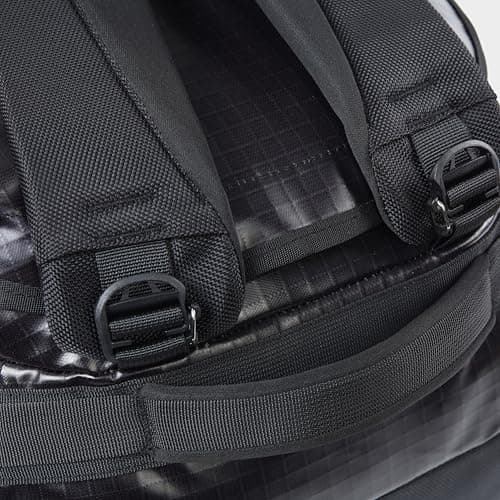 OEX Ballistic Ultra Duffel Bag, 65L, Polyester Ripstop with TPU Coating, for Travel and Outdoor Use, Adjustable Detachable Shoulder Straps, 64x27x30cm (Black, 65 Litre) — view 5