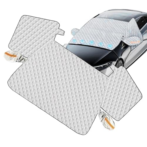Tktouci Windshield Snow Cover Magnetic Windscreen Protector