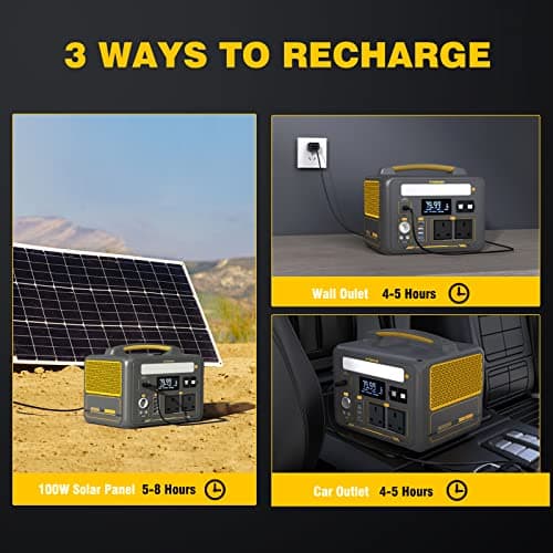 VTOMAN Jump 600X Portable Power Station 299Wh LiFePO4 Battery, 60W USB-C — view 5