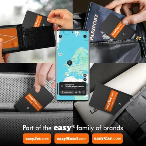 easyTag Wallet Card Tracker, Compatible with Samsung SmartThings — view 2