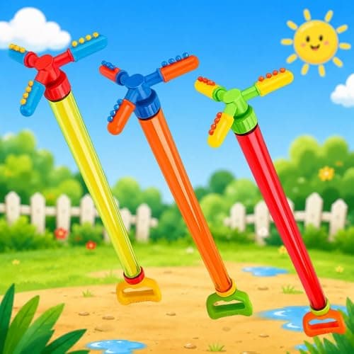 Water Squirter for Kids,360 Rotating Large Capacity Funny | Water Squirter Summer Pool Games - for Holiday Birthday Pool Beach Garden Camping Picnic Party Travel — view 2
