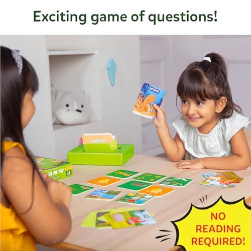 Skillmatics Guess in 10 Junior – Animal Kingdom, Board Games, Gift for Kids — view 3