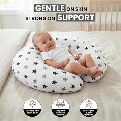 Nursing Pillow, Breastfeeding Pillows Support Breast and Bottle Feeding — view 4