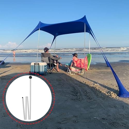 Canopy Poles for Tarp Sturdy Aluminum Alloy Camping Accessories — view 3