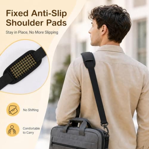 Adjustable Shoulder Strap Replacement Bag Belt with POM Hooks — view 5