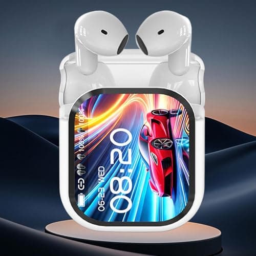 Ne20 Earbuds, Ne20 AI Translator Earbuds with Real-Time Translation | 134 Two-Way Language Translator Earphones, Touch Screen, Noise Cancelling Wireless Headphones for Travel, Business, Gym, Learning — view 5