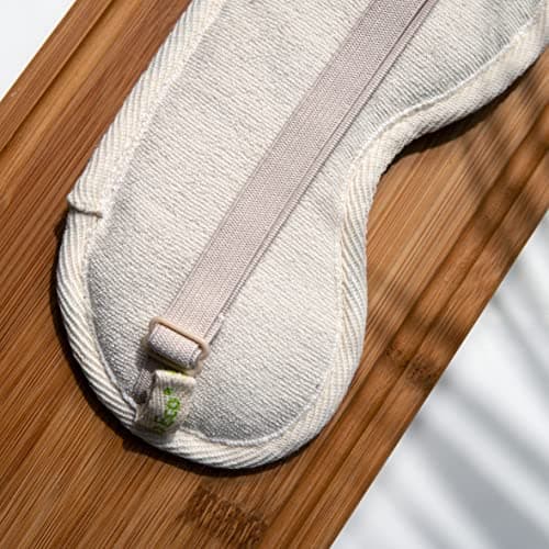 So Eco Calming Sleep Eye Mask – Ultra-Soft Cotton with Adjustable Fit, Blocks Light for Restful Sleep, Suitable for Everyday Use & Travel, Eco-Conscious and Gentle on Skin — view 3