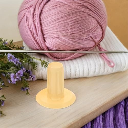 3pcs Wool Winder Replacement Cone for Home Use, Beige Plastic — view 5