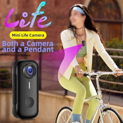 2K Body Camera, 1080P Magnetic Wearable Action Camera, Hands-Free Thumb pov Cameras With Motion Detection, Portable Vlogging Video Recorder For Sports, Work, Travel, Pet Recording(Black) — view 6