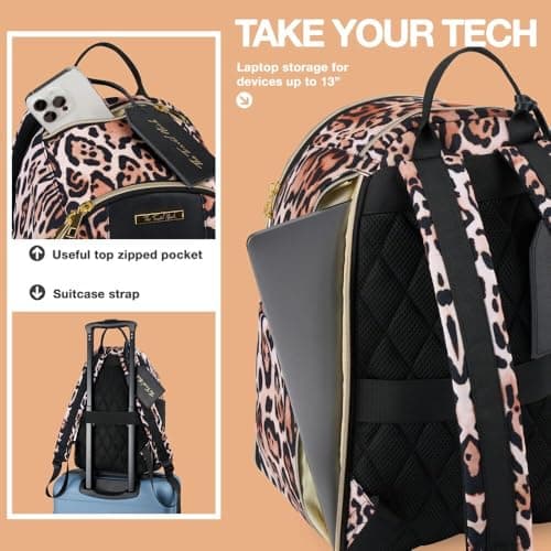 Cabin Max Ryanair Cabin Bags for Women 40x20x25 Underseat Travel Backpack — view 5