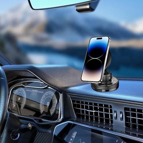 Nbbwwu Car Cell Phone Holder Automobile Solar Powered Smartphone Holder — view 2