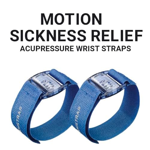 Go Travel Sickness Bands - Acupressure Anti-Nausea Wristbands, Reusable — view 2