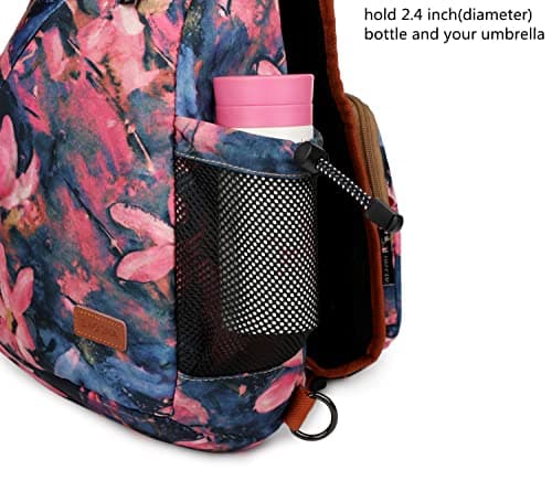 Baosha Sling backpack Crossbody Shoulder Chest Bag Travel Hiking Daypack for Women XB-04, Es, L, Unique — view 6