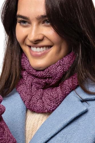 HEAT HOLDERS - Women's Thermal Winter Neck Warmer - 3.5 tog - One size (Purple) — view 3
