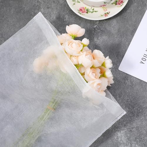 Ouligay 10 PCS Dust Bags for Handbags 48x32cm Drawstring Purse Dust Bags Travel Bag Organizer for Handbag Storage, Shoe Travel Package Non-Woven Dust Cover for Purses Handbags Shoes Boots Purse — view 3