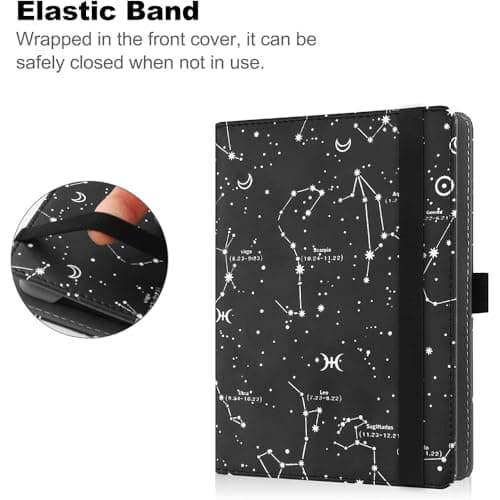 HGWALP Universal Stand Case for 6/6.8/7 inch paperwhite, PU Leather Stand Cover with Handstrap Compatible with All 6" 6.8" 7" Kindle Paperwhite/Colorsoft/Kobo/Pocketook/Sony eReaders-Constellation — view 4