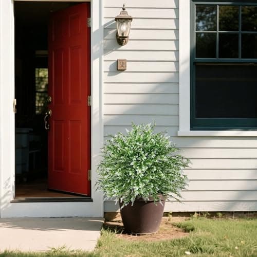 Artificial Lavender Ground Stake 55x40cm Faux Outdoor Garden — view 4