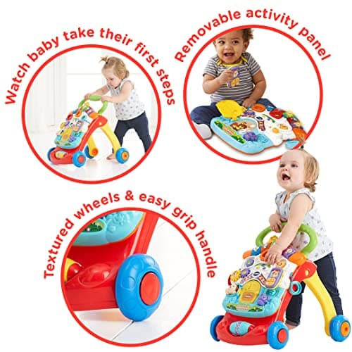 Vtech Baby First Steps Baby Walker, English — view 4
