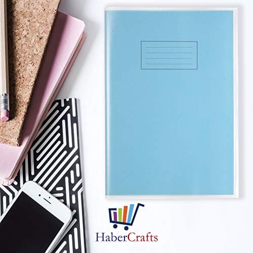 A4 Book Cover Plastic Exercise Book Covers Clear School Notebook Protector Cover Film Transparent Jacket Protective Sleeve Books 30cm x 21cm (A4 Size - Pack of 3) — view 5