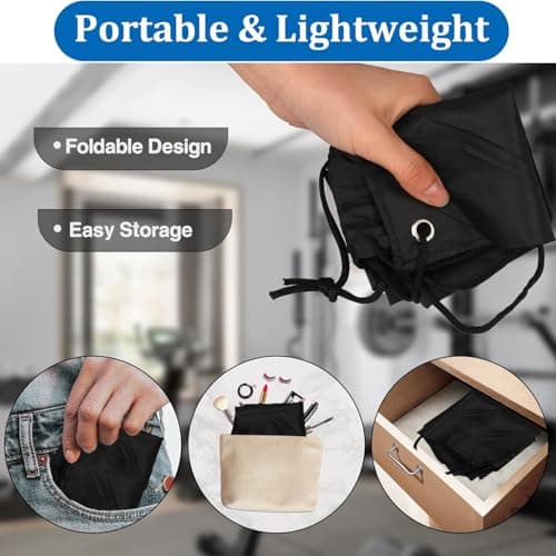 qisheng Drawstring Gym Bag String Bags Gym Sack Backpack PE Bags for Women Men, Trainer Swimming Bag Travel Beach School Holidays Suitable for Sports,Boys,Girls - Red — view 3