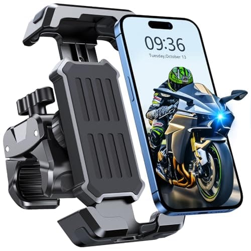 CIRYCASE Bike Phone Holder, Ultimate Anti-vibration Motorcycle Phone Holder