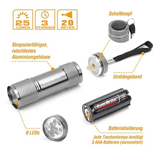 EverBrite 18-Pack LED Mini Pocket Torch with Batteries — view 3