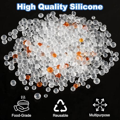32pcs Silica Gel Desiccant Packets, 10g Moisture Absorber Sachets — view 3