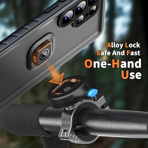 Cozycase IP68 TOP Waterproof Bike Phone Holder For Samsung Galaxy S25 Ultra — view 6