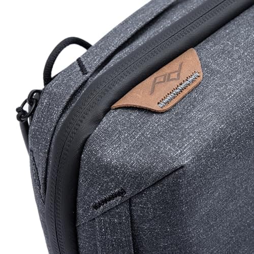 Peak Design Tech Pouch, Charcoal, Electronics Organizer for Travel or Everyday Carry, Origami-Style Storage, Cable Pass-Through, Weatherproof Recycled Nylon, Gear Carry Bag for Men and Women — view 5