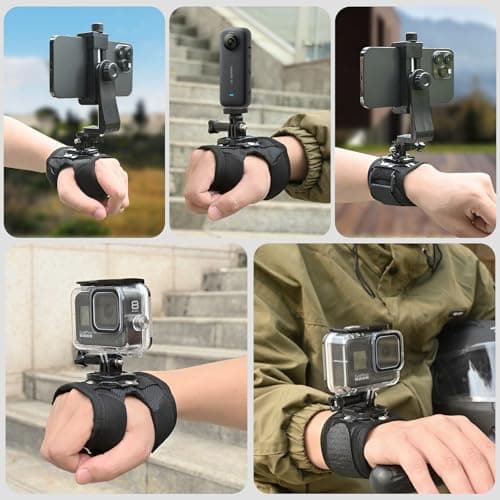 ShipeeKin Action Camera Hand Mount Wrist Strap Armband — view 6