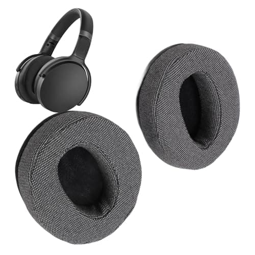 Aramox Headphone Ear Cushions Memory Foam Headphone Earpads 4pcs Cotton Linen Fabric Better Seal Easy Installation for HD 4.50BT HD 4.50BTNC Home Office Travel Users — view 3