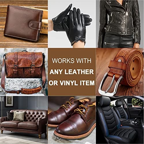 20ml Vinyl Repair Kit, Leather Repair Cream, Leather Recoloring Balm, Advanced Leather Repair Gel, Leather Scratch Repair Paste, Leather Restorer, For Sofas, Car Seats, Furniture, Chairs Of Leather — view 2