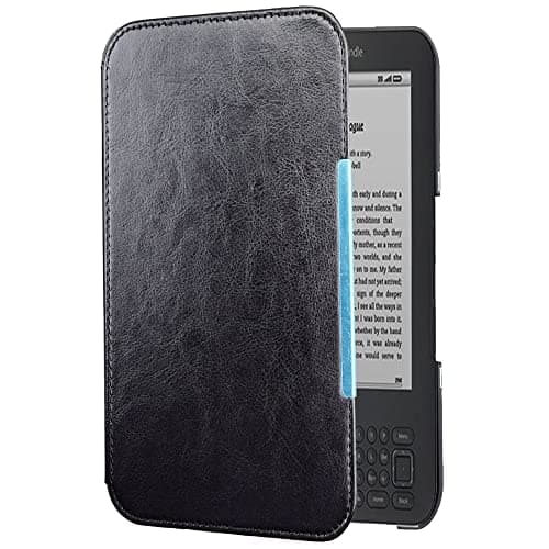 AKLiSa Case for Kindle 3, D00901, K3, Premium PU Protective Case, Waterproof, Magnetic Closure, Durable, Full-Body Protection, Easy Access to All Ports and Controls