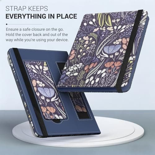 MoKo Universal Case for 6 inch kindle eReaders and Tablets, Night Blue — view 6