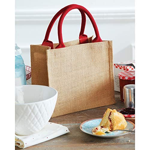 Westford Mill Jute Mini Gift Bag — view 3
