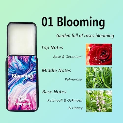 4 PCS Solid Balm Set Solid Perfume Portable Pocket Balm Perfume Perfect for Travel Use Natural Fragrance Parfum for Men and Women — view 3