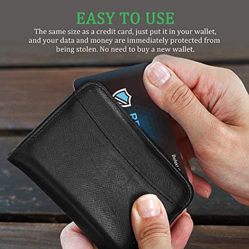 Befekt Gears RFID/NFC Blocking Card 2 Pack,Anti-Theft Credit Card Protector — view 5