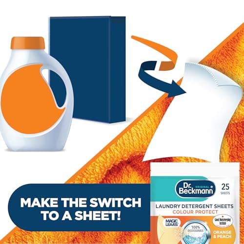 Dr. Beckmann Laundry Detergent Sheets, Colour Protect, 25 Sheets — view 5