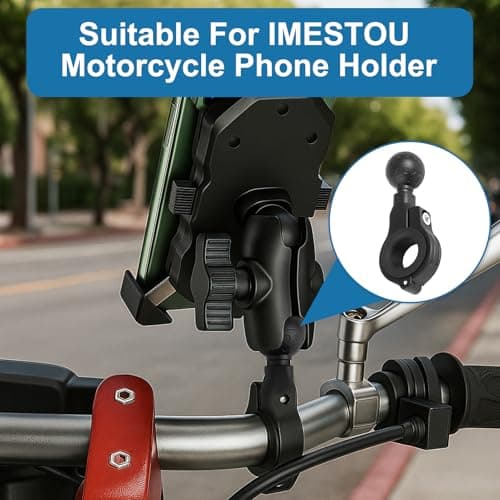 1 inch Ball Mount Accessories Suitable for Handlebars 0.5 inch to 1.26 inch — view 5