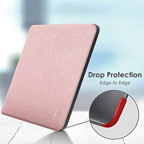 Forefront Cases Case for New Amazon Kindle (16 GB) 6" (11th Generation - 2024 & 2022 Models) - Rose Gold - Slim, Light & Protective, Smart Auto Sleep-Wake Function Cover for Kindle 6" — view 5