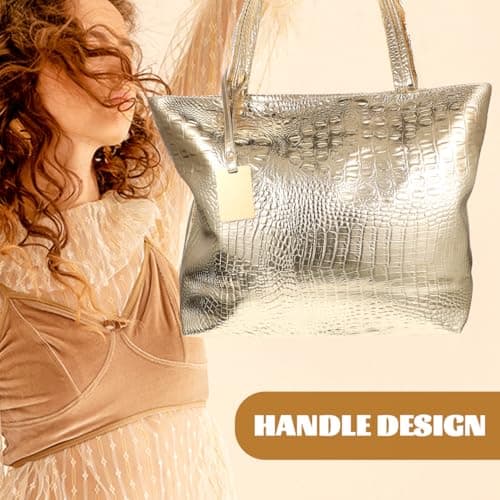 Holibanna Women's Tote Bag PU Leather Large Capacity Shoulder Handbag — view 4