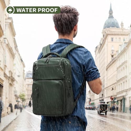 SUIKIHUM Laptop Backpack for Men,Flight Approve Daypack Anti-Theft Rucksack — view 2