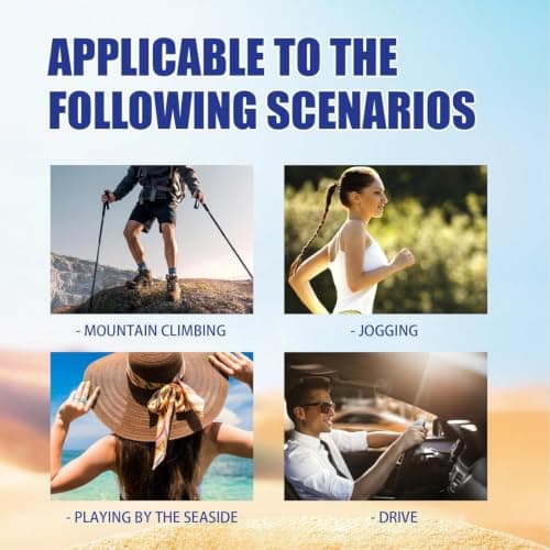 2 * 50 Pack Travel Size Sunscreen SPF 50+,Mini Sun Cream for Face & Body — view 4