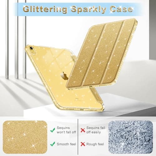 FINTIE Glitter Case for iPad A16 11th Gen 11 Inch and 10th Gen 10.9 Inch — view 4