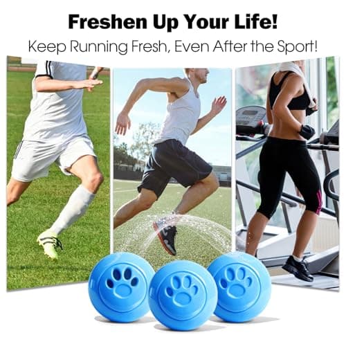 SCENTORINI Shoe Deodorizer Balls 8 Pack, Long-Lasting Odor Eliminator with Twist to Activate Freshness, Linen Scent Shoe Freshener Balls for Sneakers, Trainers, Boots, Lockers, Gym Bags Closets Travel — view 4