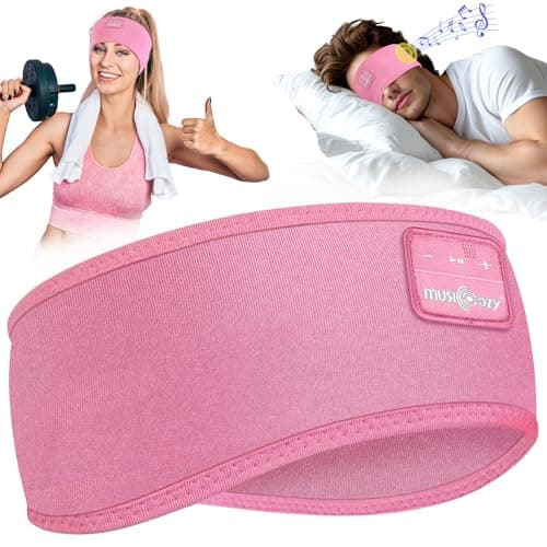 MUSICOZY Sleep Headphones Headband Bluetooth 5.4 Cool for Sleep & Sport