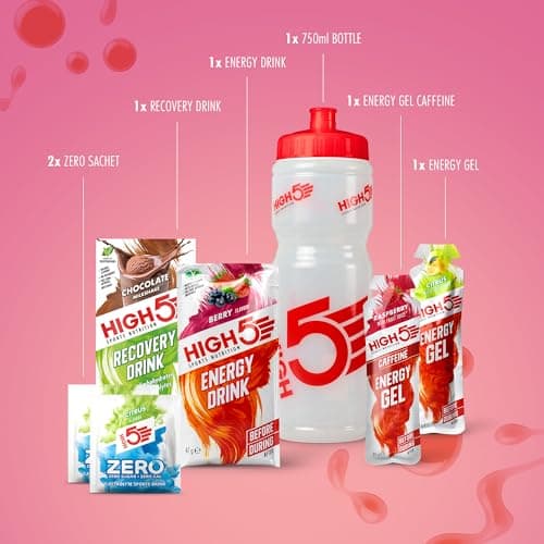 HIGH5 Starter Nutrition Pack with Energy, Hydration & Recovery,750ml Bottle — view 2