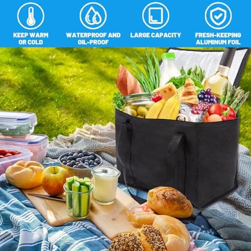 Cooler Box Refrigerator Insulated Bag, Non-Woven Takeaway Insulated Box — view 6