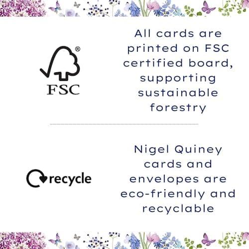 Nigel Quiney Wedding Day Money Wallet Card - Mr & Mrs Floral Design — view 3