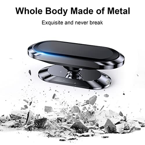 Coolpow Car Phone Holder【2-Pack】,Magnetic Phone Holder for Cars Dashboard — view 3